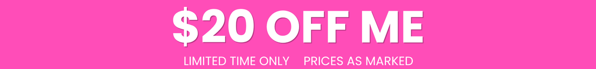 I'M $20 OFF TODAY ONLY