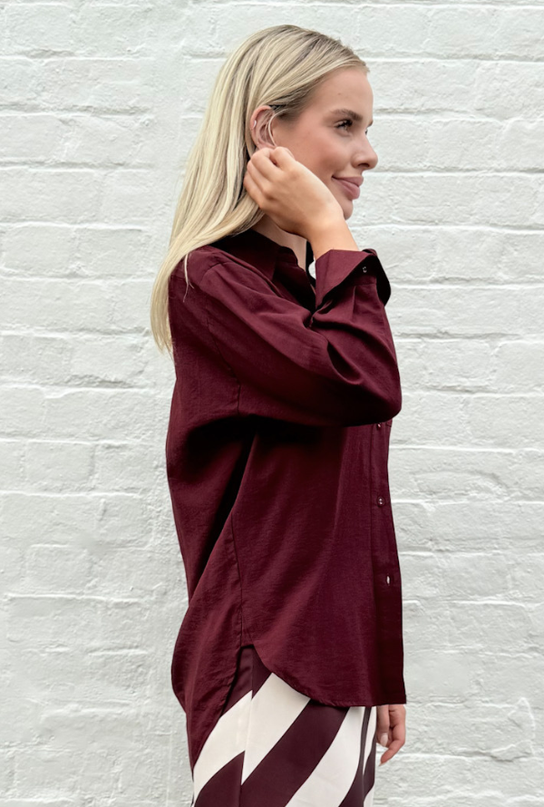 Tay Shirt - Burgundy