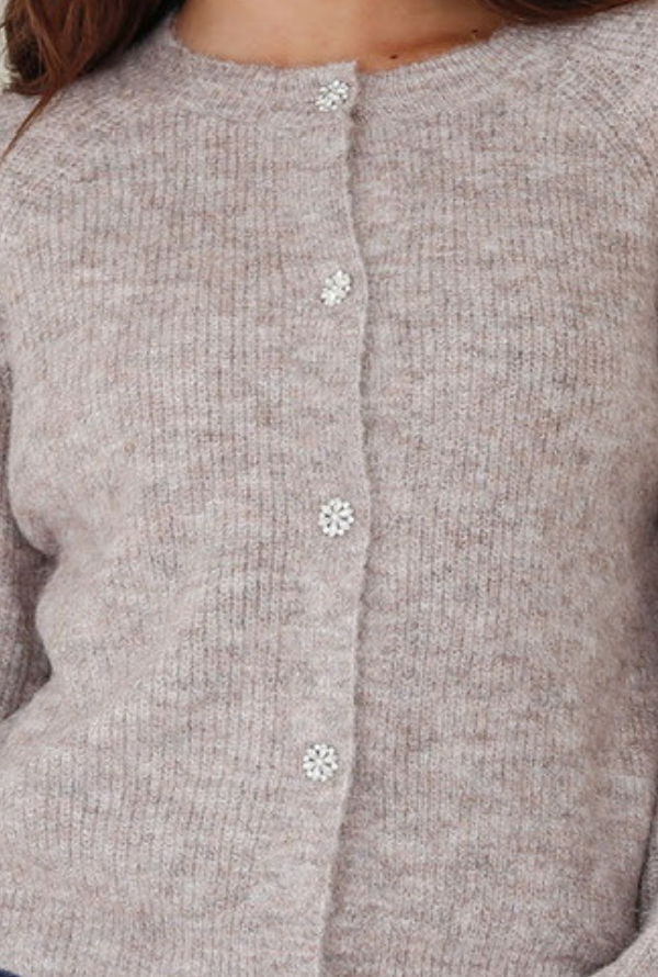 Bessie Cardigan - Mocha
