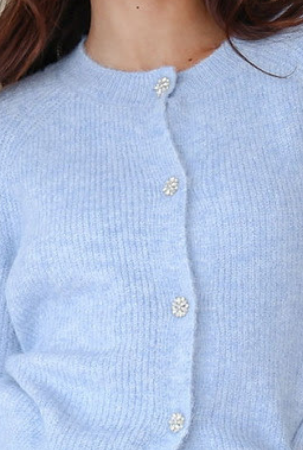 Bessie Cardigan - Blue