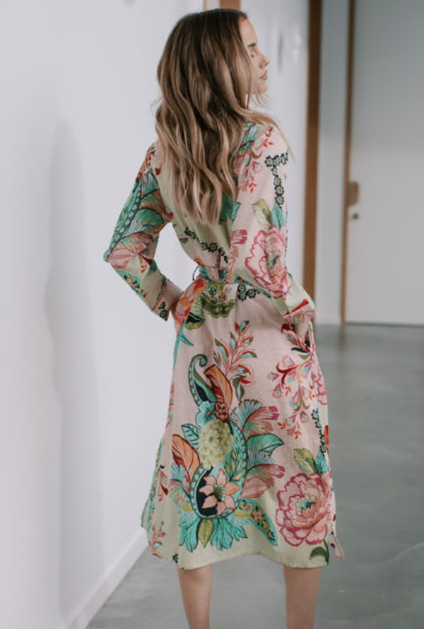 St Tropez Shirt Dress - Blush