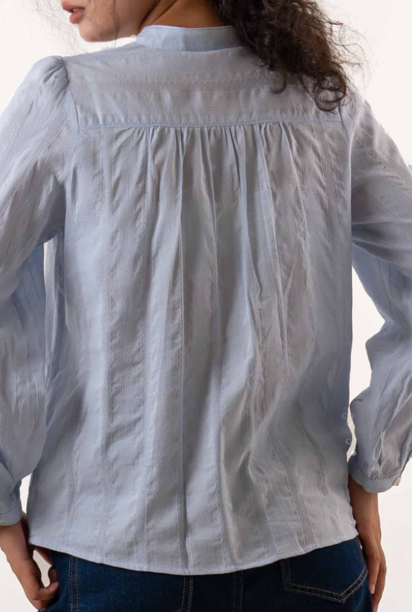 Gemma Shirt - Powder Blue