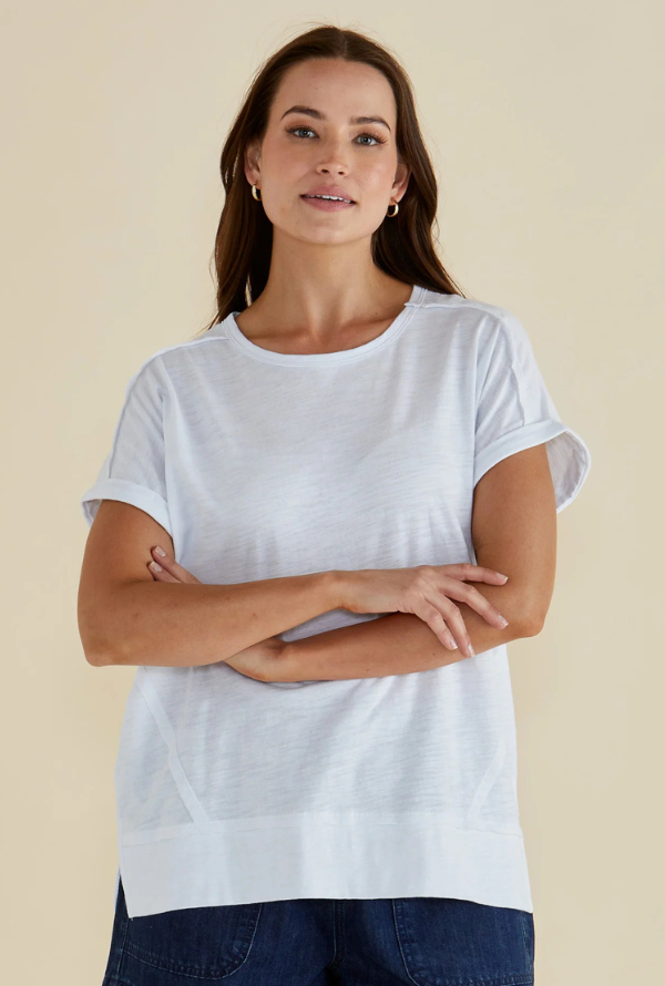Shirley S/S Tee - White