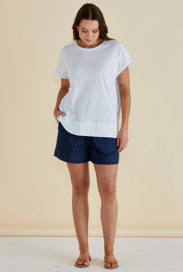 Shirley S/S Tee - White