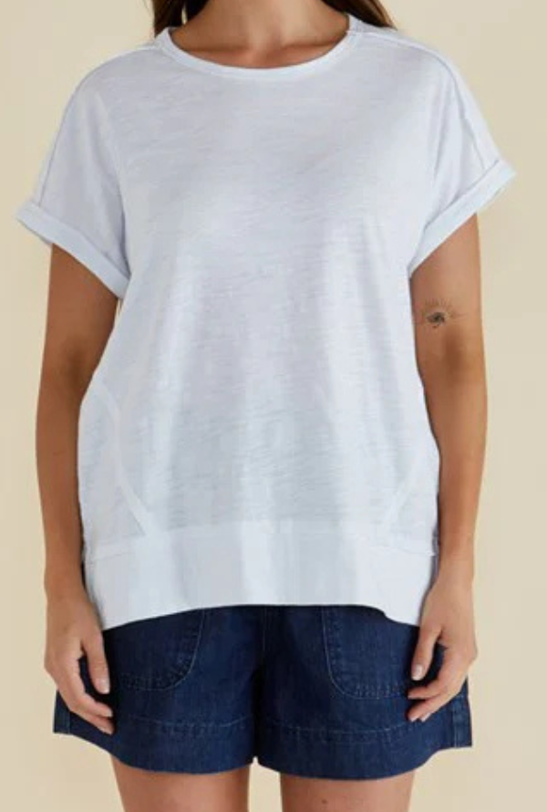 Shirley S/S Tee - White