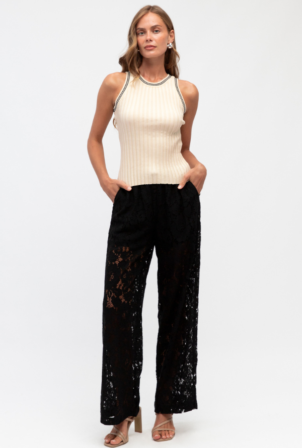 Lacey Pants - Black