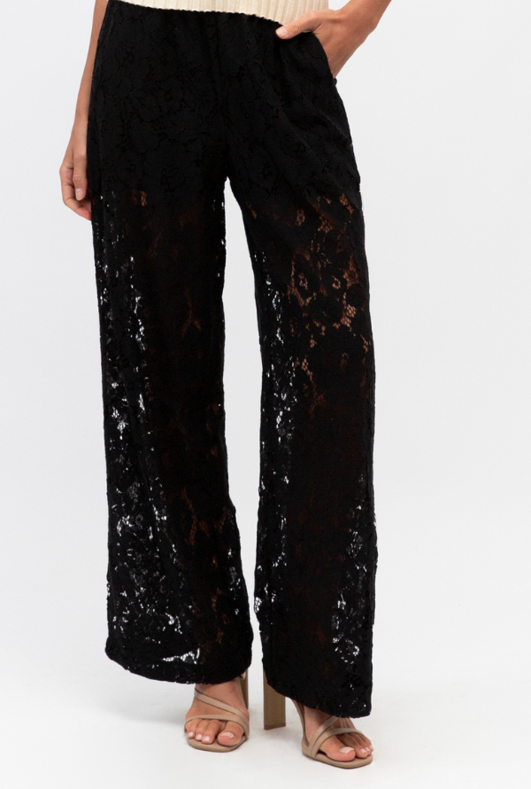 Lacey Pants - Black