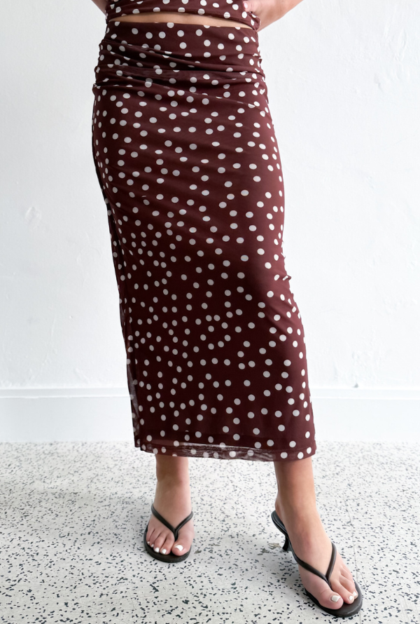 Opal Skirt - Chocolate