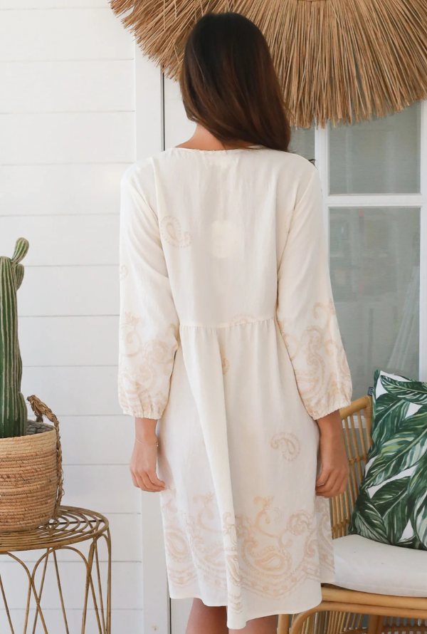 Este Dress - Natural