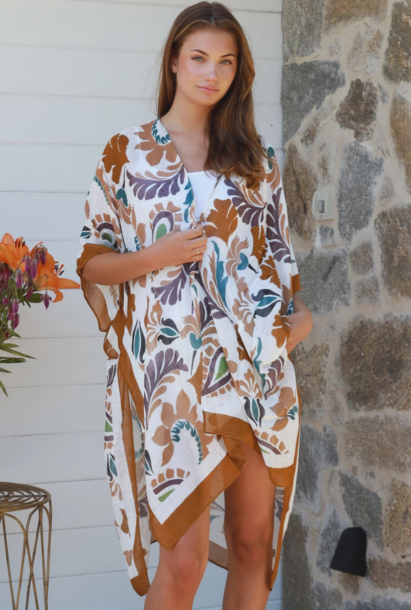 Trinity Kimono - Mocha