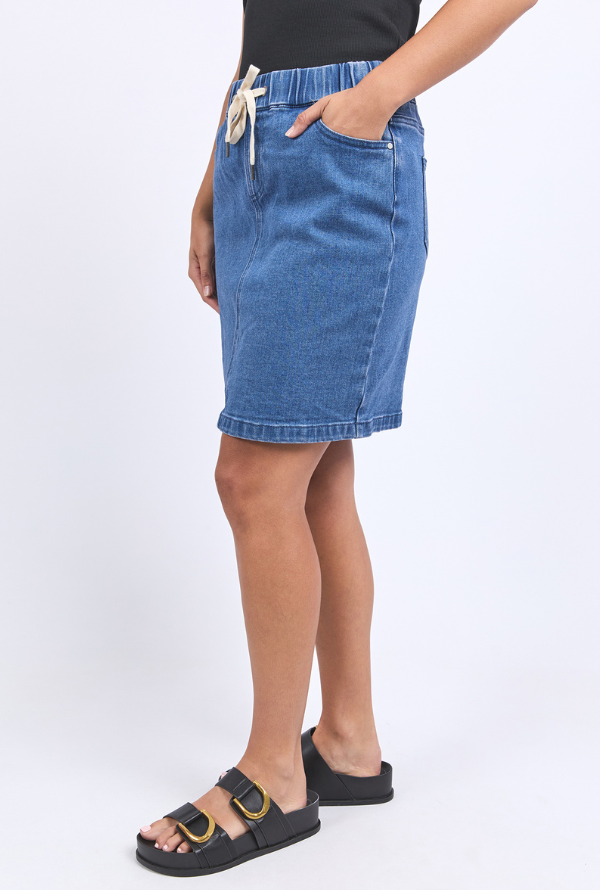 Foxwood Rio Skirt - Mid Blue