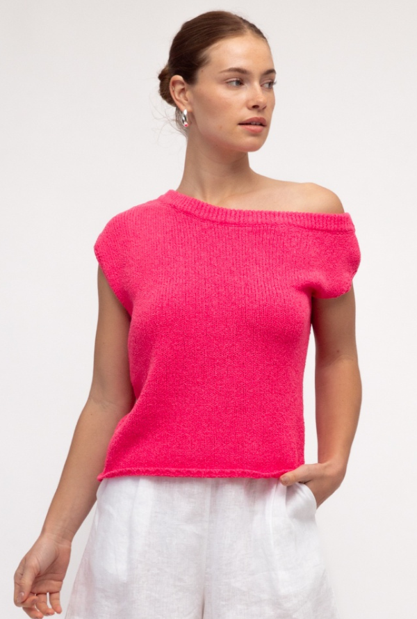 Banks Knit - Hot Pink