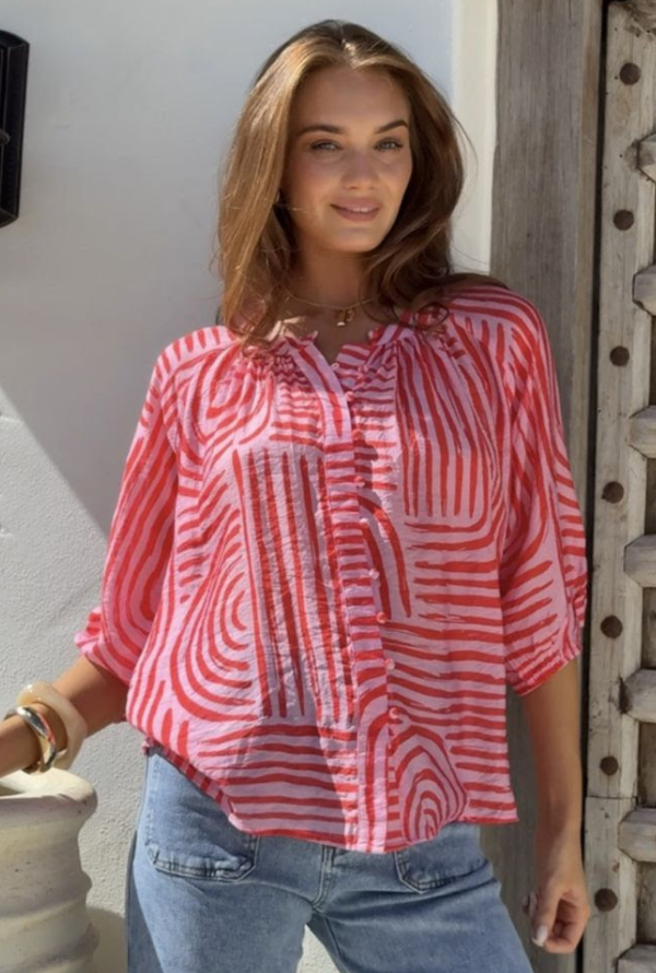 Lulu Shirt - Pink