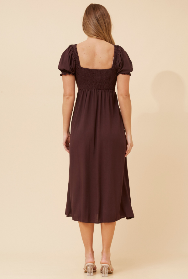 Nevaeh Dress - Chocolate