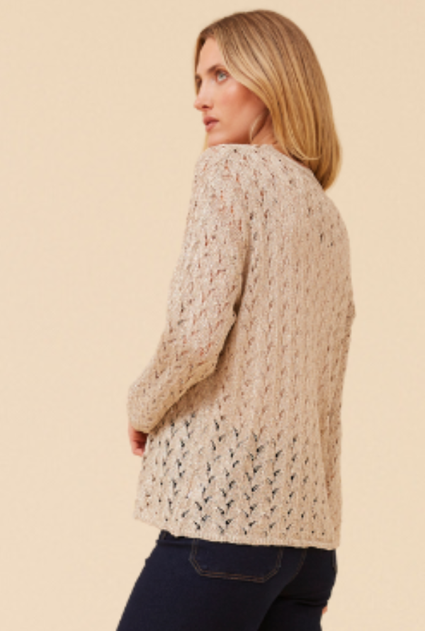 Venus Crochet Top - Gold