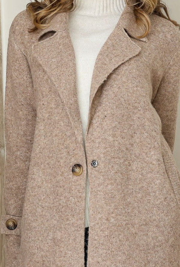 Ridgley Coatigan - Mocha