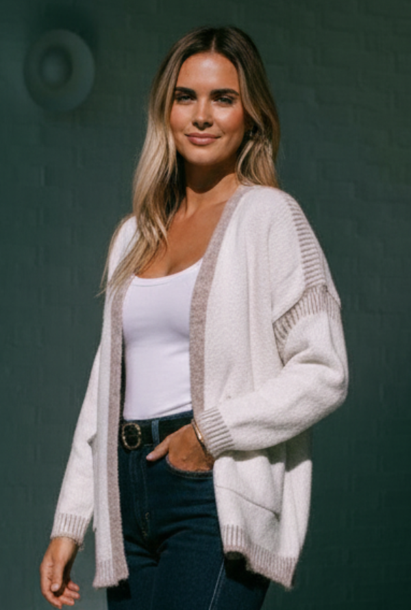 Tillie Cardigan - Latte