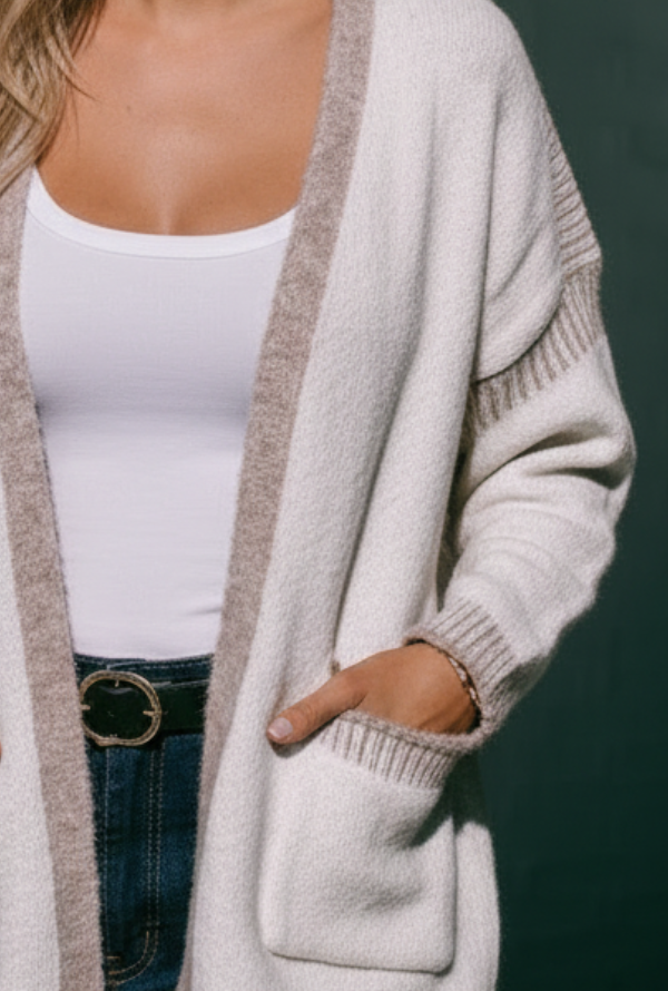 Tillie Cardigan - Latte