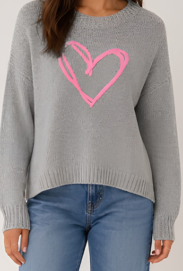 Sweethearts Knit - Grey