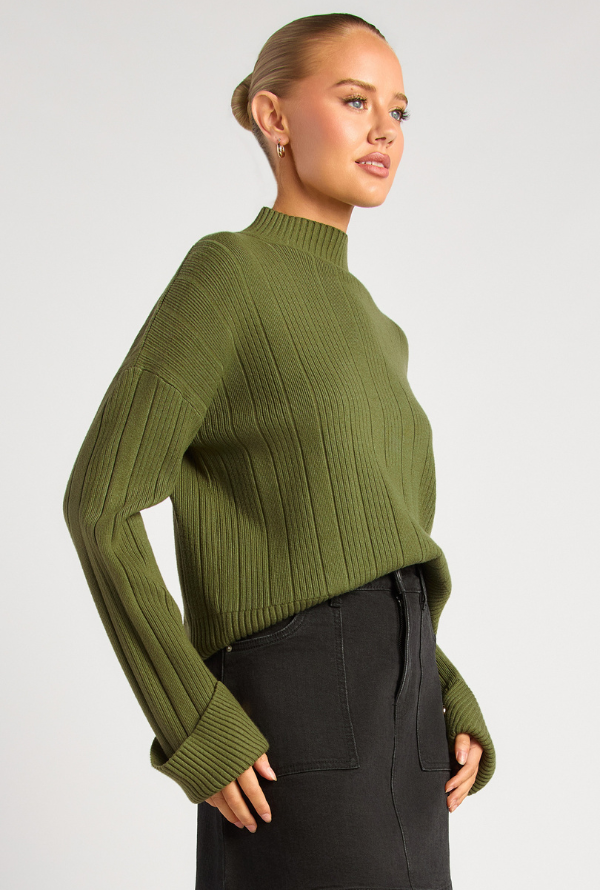 Goldie Knit - Khaki