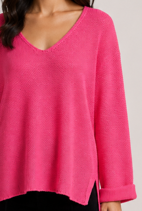 Billie Loop Knit - Bubblegum
