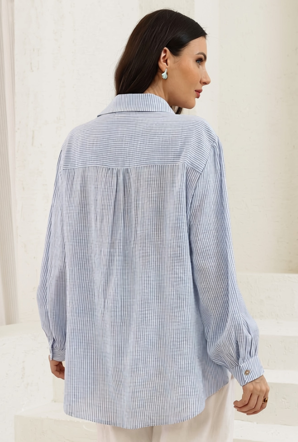 Riviera Shirt - Powder Blue