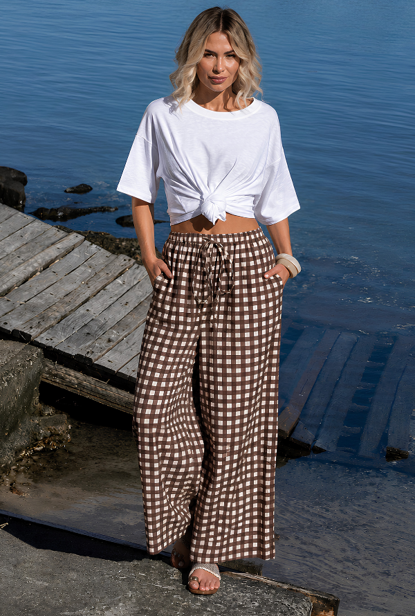 Riviera Pant - Chocolate