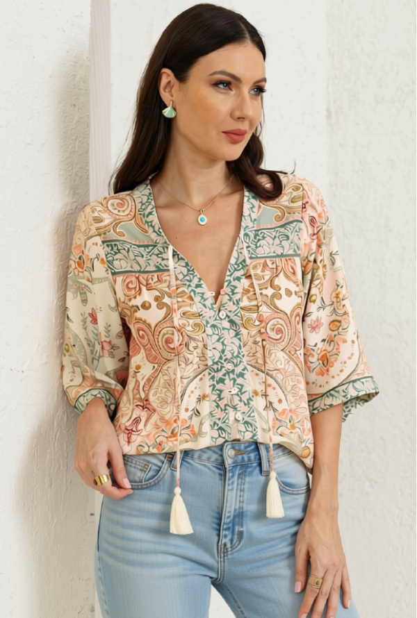Lucca Blouse - Natural