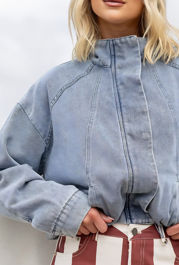 Amari Denim Jacket -Blue