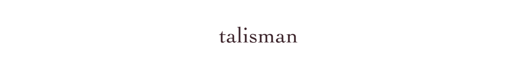 TALISMAN LABEL