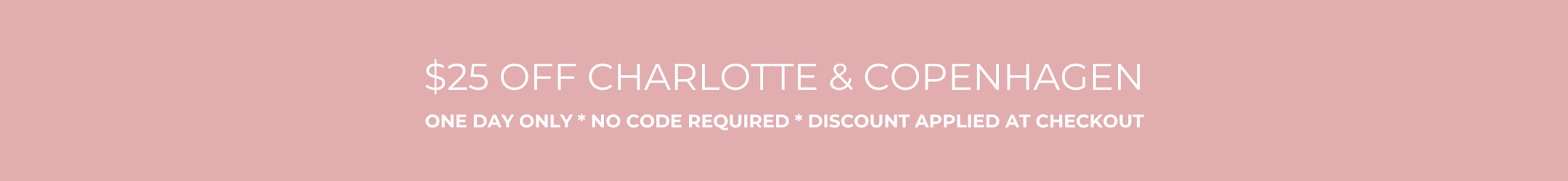 $25 OFF CHARLOTTE & COPENHAGEN CARDIGANS * ONE DAY ONLY