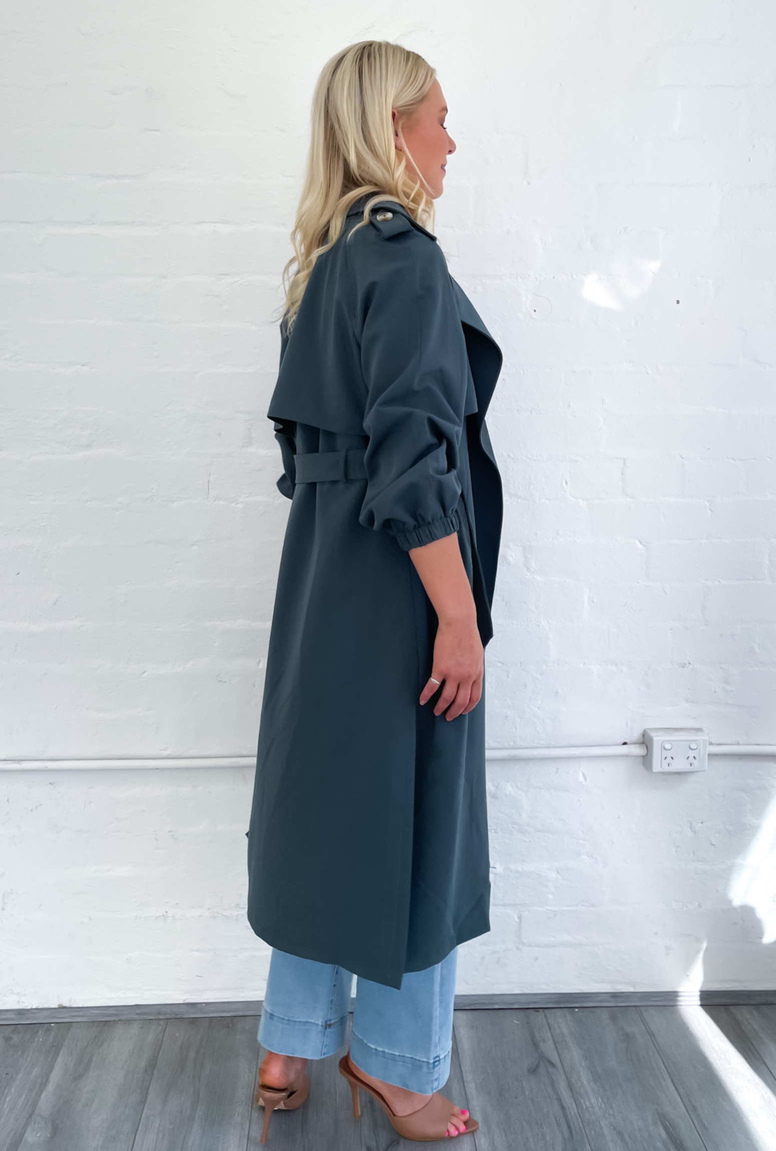 Tahlia Trench -  Petrol Teal