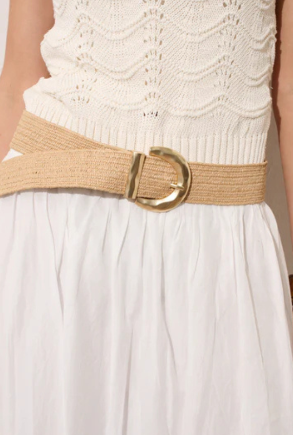 Arizona Straw Buckle Belt