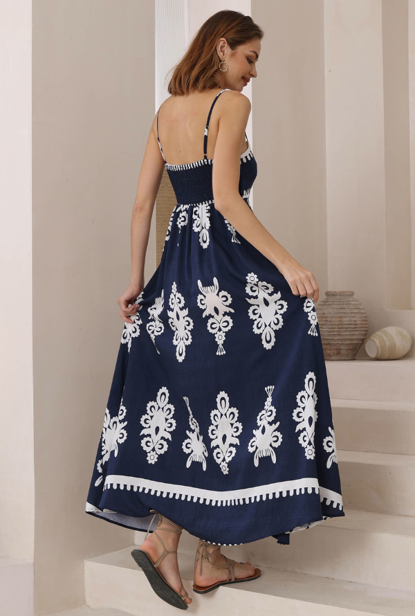 Caitlin Maxi - Navy