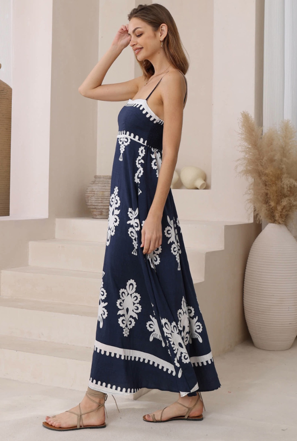 Caitlin Maxi - Navy