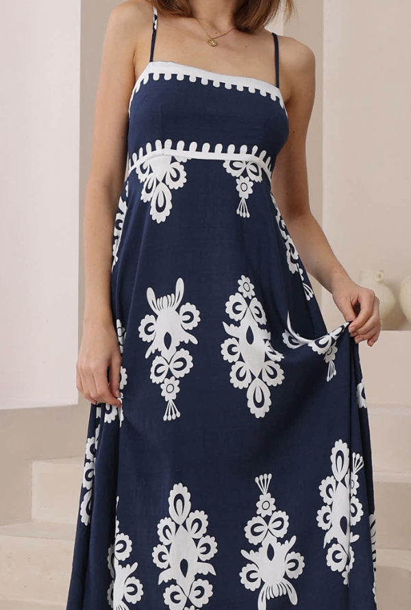 Caitlin Maxi - Navy