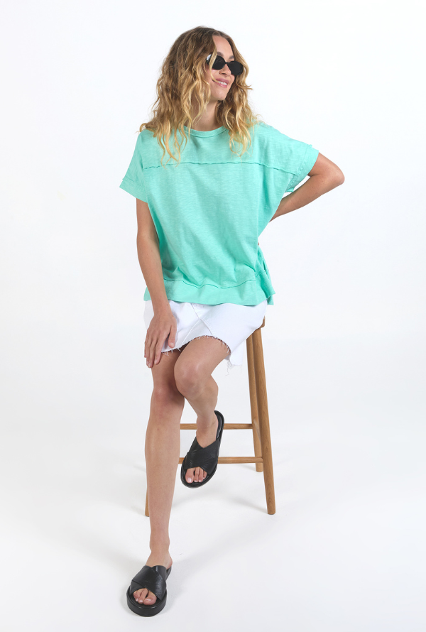 Foxwood Alison Tee - Neon Mint