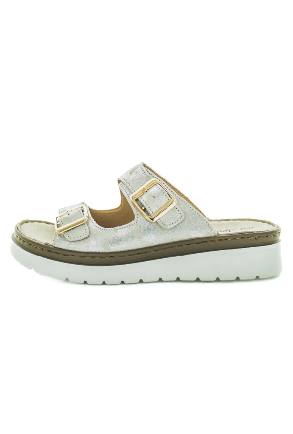 Cymbal Sandal - White