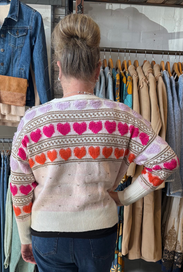Amore Cardigan - Blush