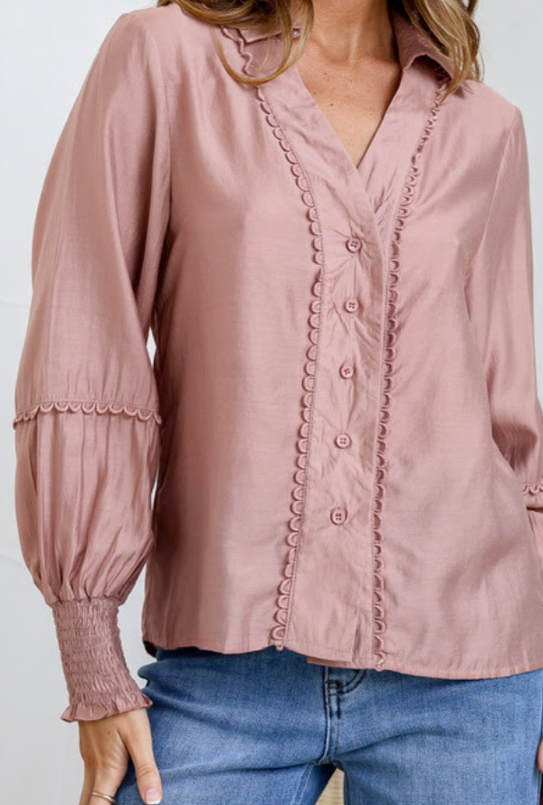 Petra Shirt - Blush