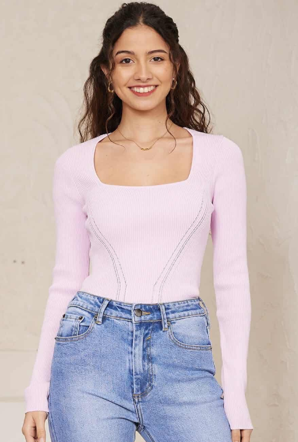 Zimmi Top - Pink