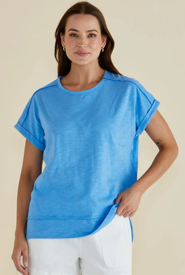 Shirley S/S Tee - Blue