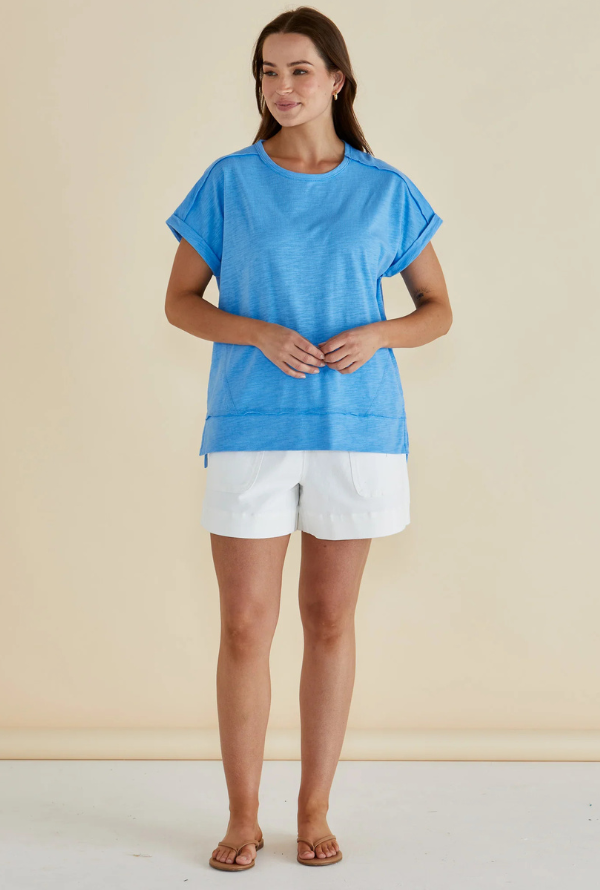 Shirley S/S Tee - Blue