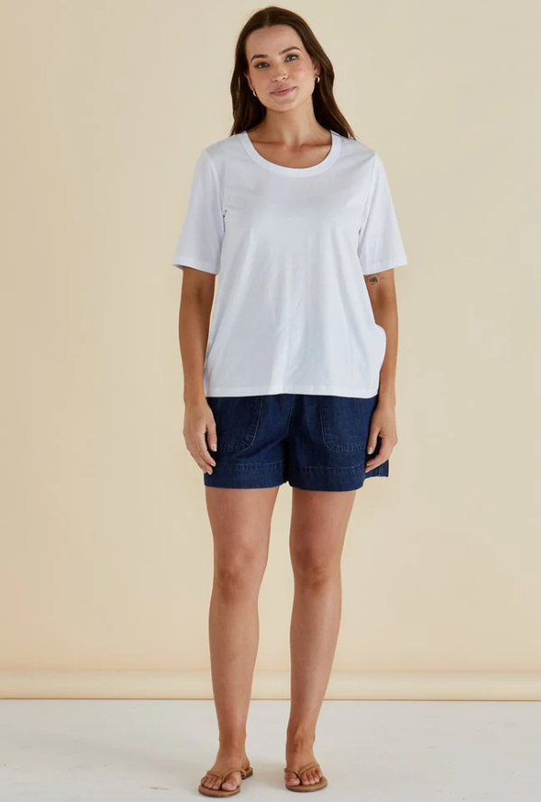 Riley Tee - White