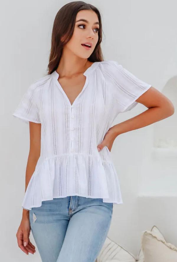 Lucy Blouse - White