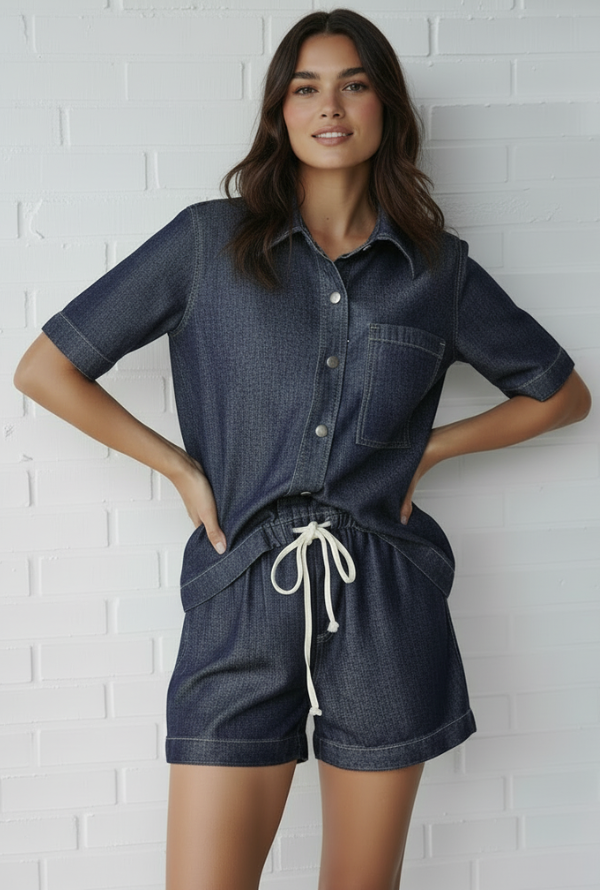 Ash Denim Shirt - Indigo