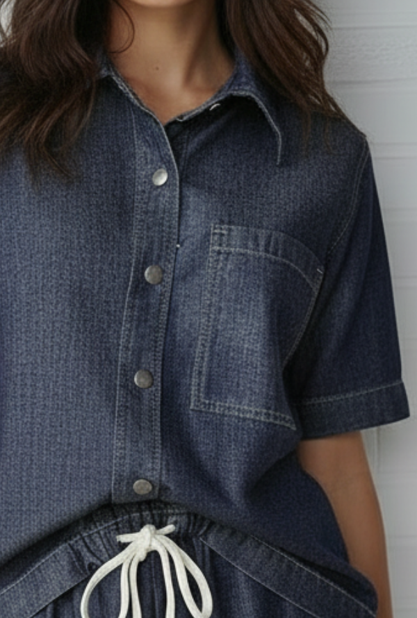 Ash Denim Shirt - Indigo
