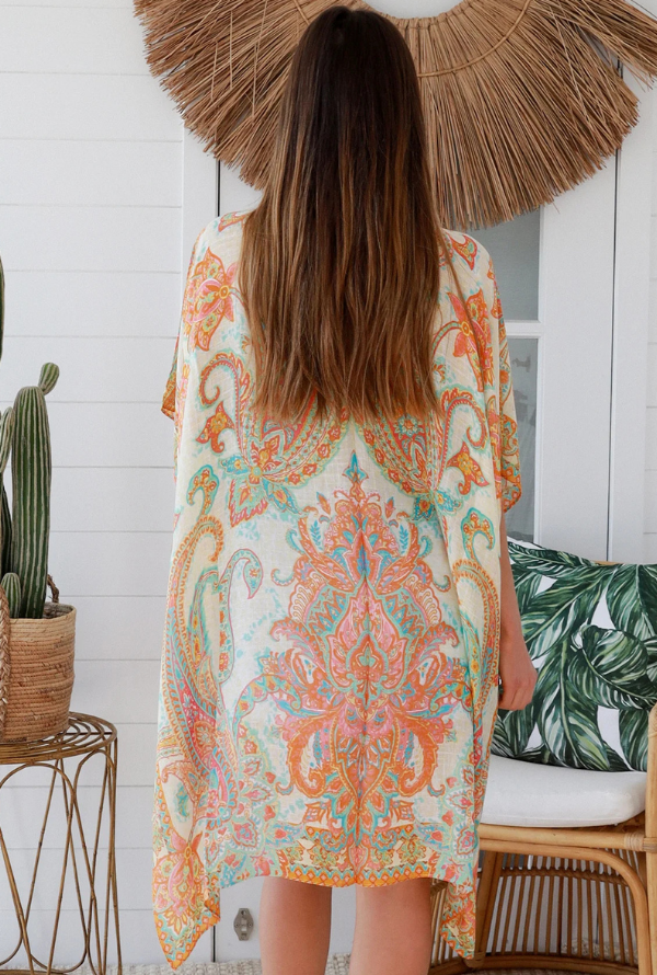 Harmony Kimono - Orange