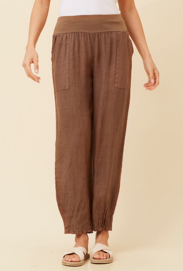 Elodie Pants - Tobacco