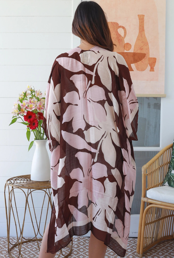 Amber Kimono - Chocolate